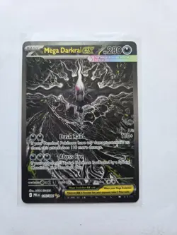 Mega Darkrai ex 116/084 Pokemon: Pitch Black ME05 (SIR/NM/ENG) PACK TO SLEEVE!!! - Image 1