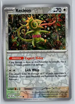 Kecleon 150/191 Common Surging Sparks Pokemon Reverse Holo Near Mint - Image 1