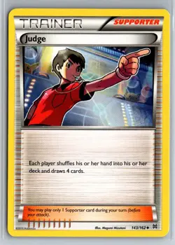 Judge 143/162 Uncommon BREAKthrough Pokemon Near Mint - Image 1