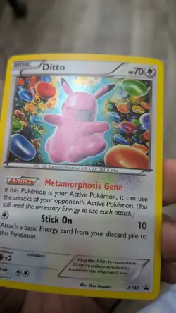 Ditto Holo #XY40 XY Black Star Promo NM Pokemon TCG - Image 2