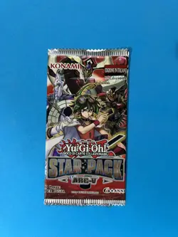 Yugioh "Star Pack ARC-V" 3-Card 1st Edition Sealed Booster Pack Italian - Image 1