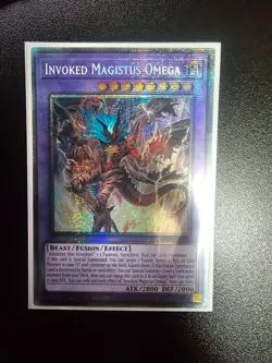 BPRO-EN100 Invoked Magistus Omega Starlight Rare 1st Edition YuGiOh - Image 1