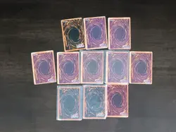 Fake Vintage Yu-Gi-Oh Holo Cards Lot Of 11 Novelty Cards - Image 2