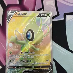 Celebi V (Full Art) 160/198 SWSH06: Chilling Reign - Ultra Rare Holo - Image 3