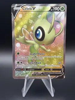 Celebi V (Full Art) 160/198 Swsh06: Sword & Shield - Chilling Reign Holo DMG - Image 1