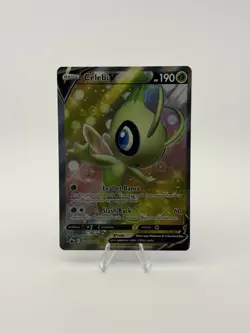 160/198 Celebi V | Rare Ultra Full Art | Pokemon TCG Card SWSH06 Chilling Reign - Image 1
