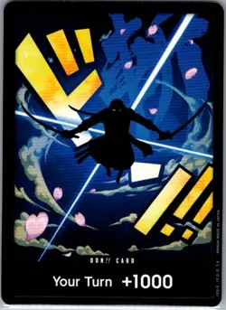DON!! Card (Zoro) Non Foil English PRB01 - One Piece Card - NM - Image 1