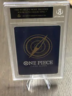 One Piece Smoker BLACK LABEL P-025 BGS 10 Promo Prerelease Winner Card - Image 2