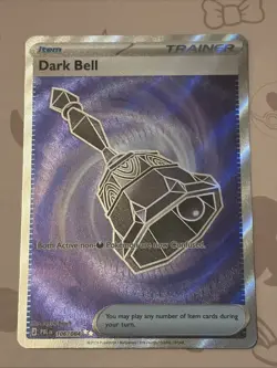Pokemon TCG Card - Dark Bell 106/084 Full Art Pitch Black: Near Mint Pack Fresh - Image 1