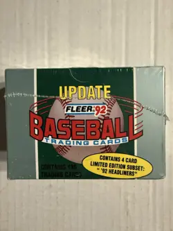 1992 Fleer Update Baseball Card Set - Factory Sealed - Mike Piazza Rookie - Image 1