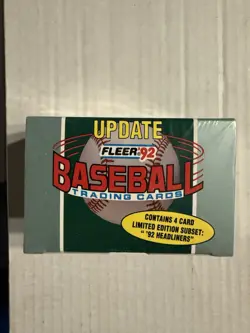 1992 Fleer Update Baseball Card Set - Factory Sealed - Mike Piazza Rookie - Image 2