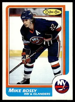 1986-87 O-Pee-Chee Mike Bossy New York Islanders #90 - Image 1