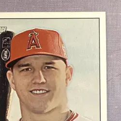 Mike Trout 2012 Topps Heritage #207 Los Angeles Angels - Image 3