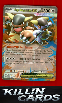 Mega Kangaskhan ex - 025 025 Pokemon Promo ME: Mega Evolution Promo Card NM - Image 1