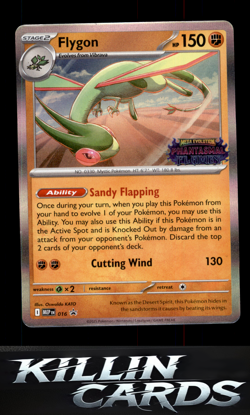 Flygon (Prerelease) 016 Pokemon Promo ME: Mega Evolution Promo Card NM - Image 1