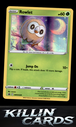 Rowlet - SWSH220 SWSH220 Pokemon Promo SWSH: Sword & Shield Promo Cards Card NM - Image 1