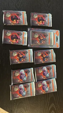 Topps FreeRealms Trading Card Game English Booster Pack Lot of 9 (5 Cards/Pack) - Image 3