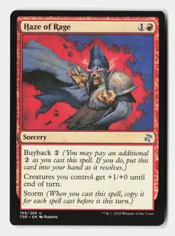 Haze of Rage 169 Uncommon Time Spiral: Remastered Magic: The Gathering Near Mint - Image 1