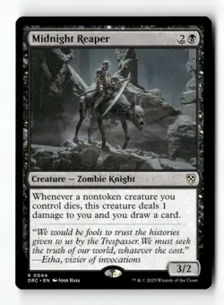 Midnight Reaper 44 MTG DRC R NM - Image 1