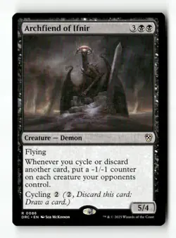 Archfiend of Ifnir 86 MTG DRC R NM - Image 1
