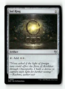 Sol Ring 57 MTG DRC U NM - Image 1