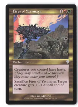 Fires of Yavimaya #246 Invasion LP - Image 1