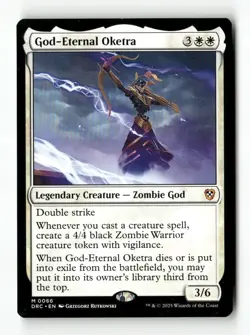 God Eternal Oketra 66 MTG DRC M NM - Image 1