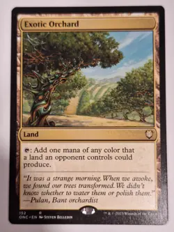 Exotic Orchard - Commander: Phyrexia - Magic the Gathering MTG Nice! - Image 1