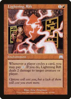 Lightning Rift Onslaught NM 217 Foil - Image 1