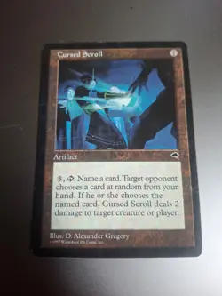 Cursed Scroll Tempest Regular Artifact Premodern MP Reserve List - Image 1