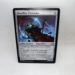 Bloodline Pretender 235 Uncommon Kaldheim Magic: The Gathering Lightly Played - Image 1
