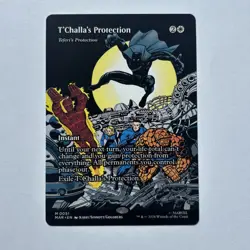 MTG T'Challa's Protection - Teferi's Protection (Borderless)MarvelUniverse MintC - Image 1