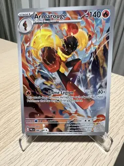 Pokemon TCG Armarouge 86/84 Pitch Black Illustration Rare | Mint/NM English - Image 1