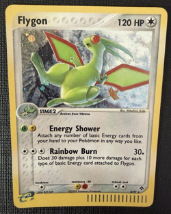 Pokemon Flygon #4/97 Ex Dragon Holo 2003 English WOTC E-Reader - Image 1