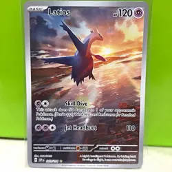 The Pokemon Company Latios 203/191 Surging Sparks Illus Rare Holo ENG HP120 - Image 1