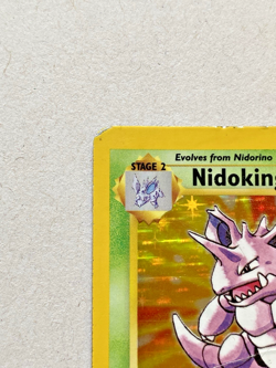 Nidoking 11/102 Pokemon TCG Base Set Holo HP - Image 4