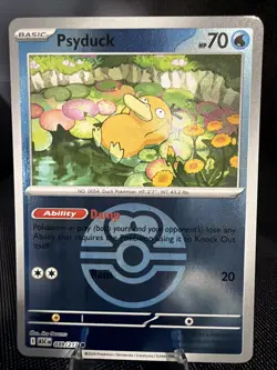 Psyduck (Love Ball Reverse Holo) 039/217 - ASC EN Ascended Heroes Pokemon - NM/M - Image 1