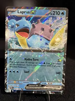 Pokemon Lapras EX 022/088 POR: Rare Holo Perfect Order Double Rare - Image 1