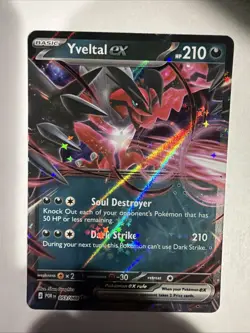 Yveltal ex 53/88 Foil Double Rare Pokemon Perfect Order TCG - Image 1