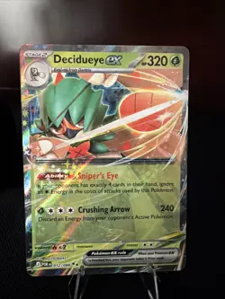 Decidueye ex 12/88 ME03: Perfect Order Pokemon TCG Double Rare NM - Image 1