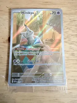 Mimikyu Pokemon Scalet & Violet Promo #075 Sealed - Image 1