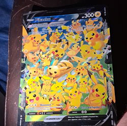 Pokemon Company Pikachu V-UNION Promo SWSH141 Holo English 300 HP - Image 1