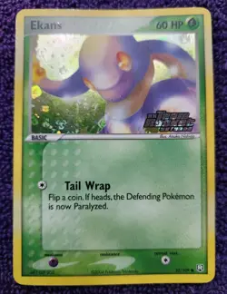 Ekans 55/109 Team Rocket Returns Stamped Reverse Holo Pokemon *NICE* - Image 1