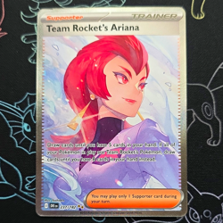 Team Rocket's Ariana 237/182 Sv10 Destined Rivals Full Art Holo Trainer - Image 1
