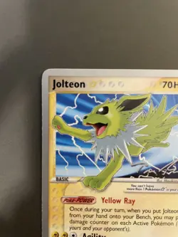 Pokemon TCG Jolteon Gold Star 101/108 World Championships Deck 2007 - Image 3