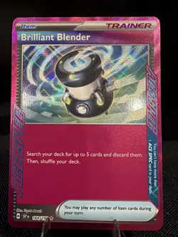 Brilliant Blender 164/191 ACE SPEC Rare Surging Sparks Pokemon Holo Near Mint - Image 1