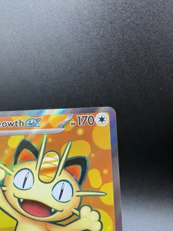 Pokemon TCG Meowth ex 107/088 Perfect Order Ultra Rare Holo ENG 2026 - Image 4