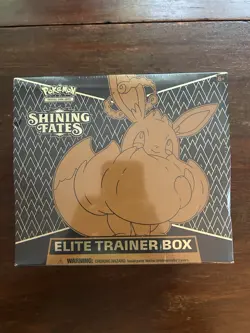 Pokemon TCG Shining Fates Elite Trainer Box Factory Sealed *Slight Rip 820650808173 - Image 1