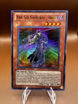 YUGIOH - The Six Samurai - Irou RYMP-EN093 Ra Yellow Mega Pack 1st Edition NM - Image 1