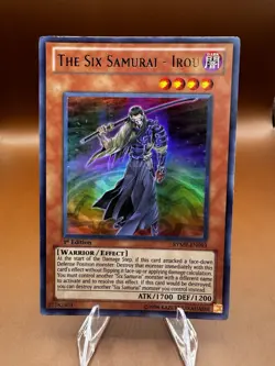 YUGIOH - The Six Samurai - Irou RYMP-EN093 Ra Yellow Mega Pack 1st Edition NM - Image 2